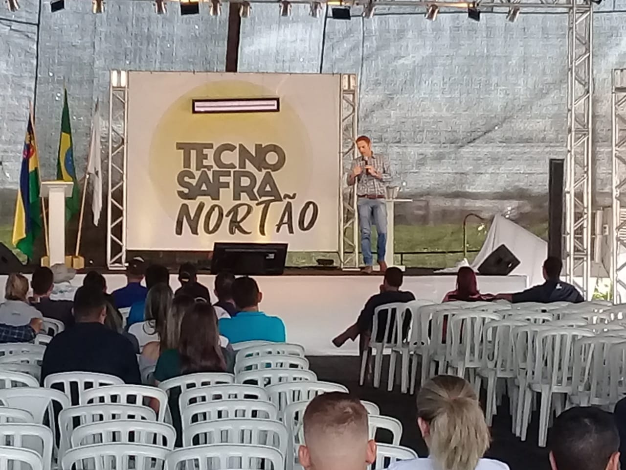 Foto 1: TecnoSafra Nortão 2020 - Stand da Fortuna